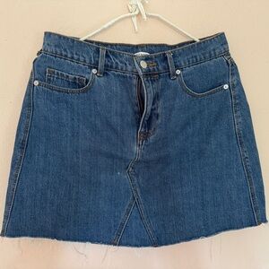 Denim Blue Skirt